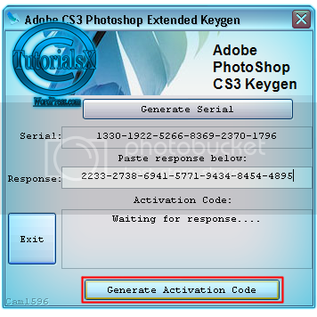 adobe photoshop cs3 extended authorization code keygen